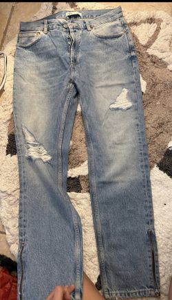 Zara Men’s Distressed Jeans 32 Us 