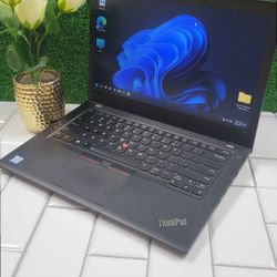 Lenovo ThinkPad T490 touchscreen i7 8th gen quad core 16 GB ram 512 GB SSD Windows 11