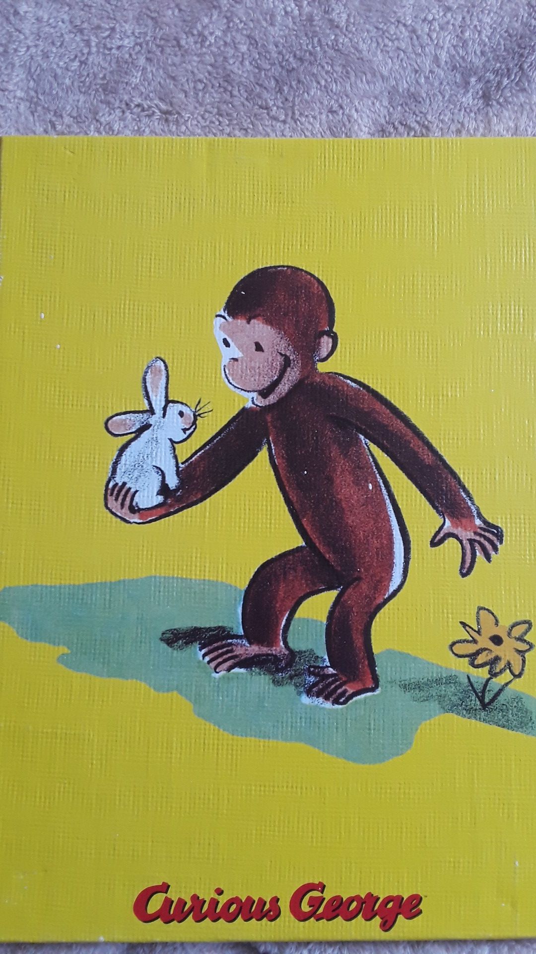 Curious George Paintings on Canvas