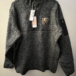 NHL Las Vegas Golden Knights Full Zip Classic Fleece  XLarge Jacket