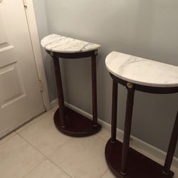 Two Tables For Any Living Room Of Mármol  Of 34 High 