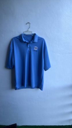 t. Mark’s Golf Classic Men’s Polo Shirt Size XL Baby Blue Short Sleeve Athletic Casual