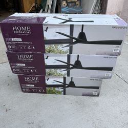 Easton 52” Indoor Outdoor Ceiling Fan New 