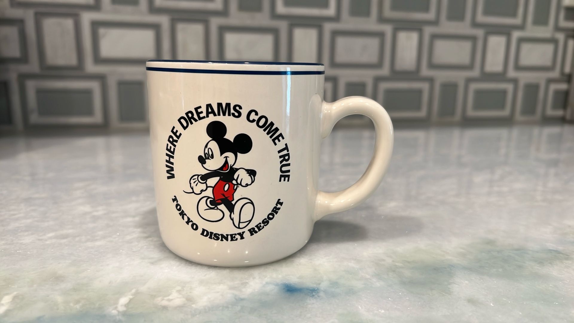 TOKYO DISNEY RESORT Mickey Mouse "Where Dreams Come True" Collector Mug
