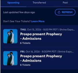 Prospa / Thu and Fri