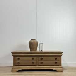 Large Solid Wood Coffee Table