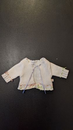 Bitty Baby Ribbon-Knit Sweater
