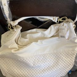 Steve Madden White Hobo