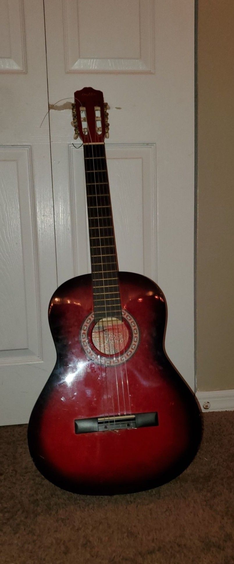 Guitar, Red