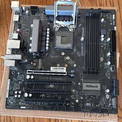 Asrock B560M-C Motherboard.