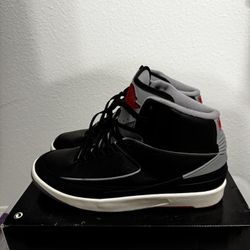Air Jordan 2 Black Cement 
