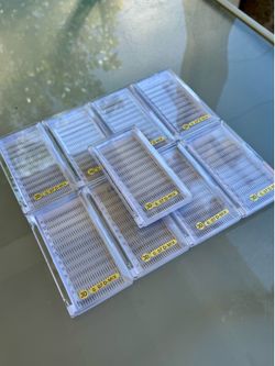 9 Cases BRAND NEW Eyelashes 3D 0.07 D-Mix
