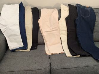 CAPRIS and PANTS - SIZES 16 and 18