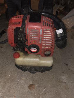 Shindiwa back pack blower