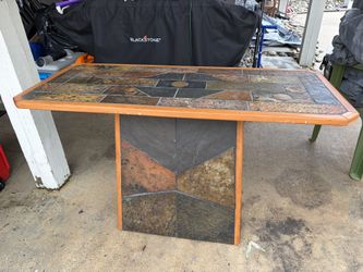 Natural stone Console table..