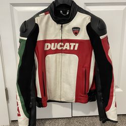 RARE Dainese Ducati Moto GP Leather Jacket