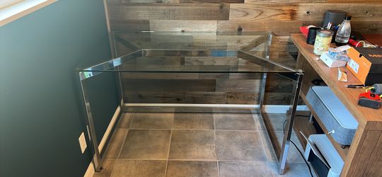 Glass Desk