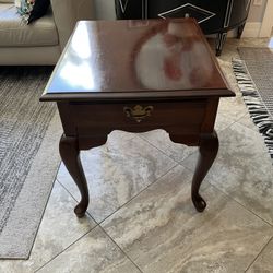 Broyhill Cherry End Table
