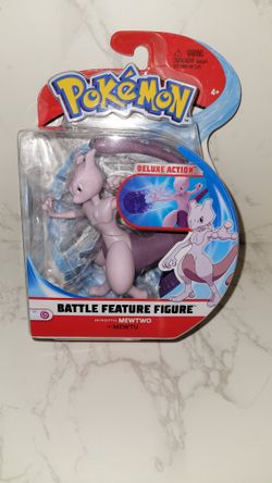 Pokemon Battle Feature Deluxe MEWTWO 4.5" Action Figure Brand New Sealed