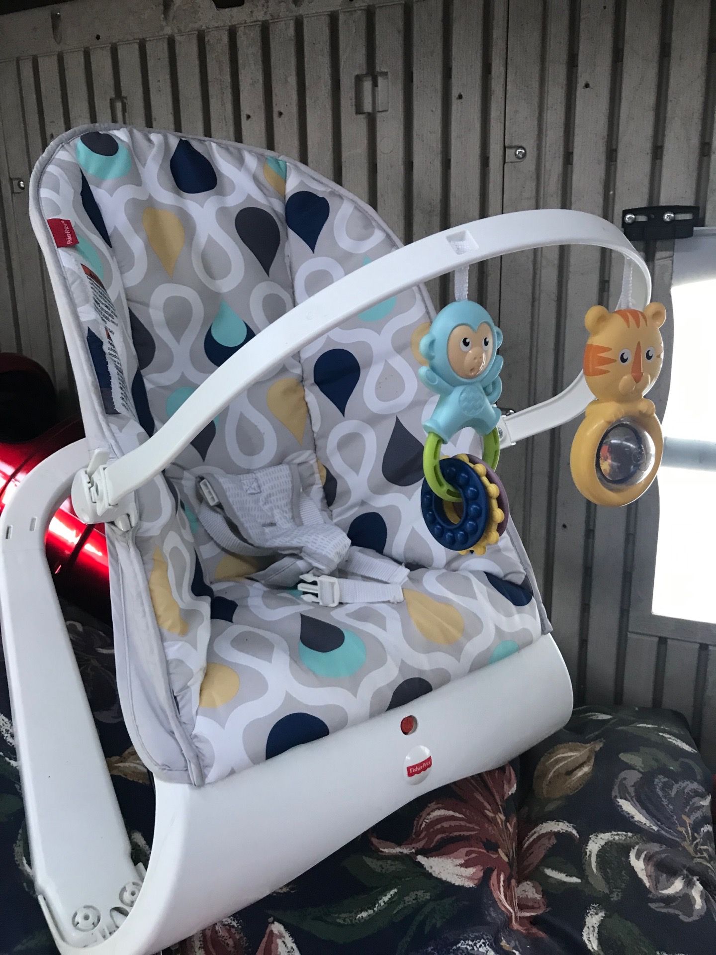 Lnew Baby vibrating bouncy with activities only $20 firm