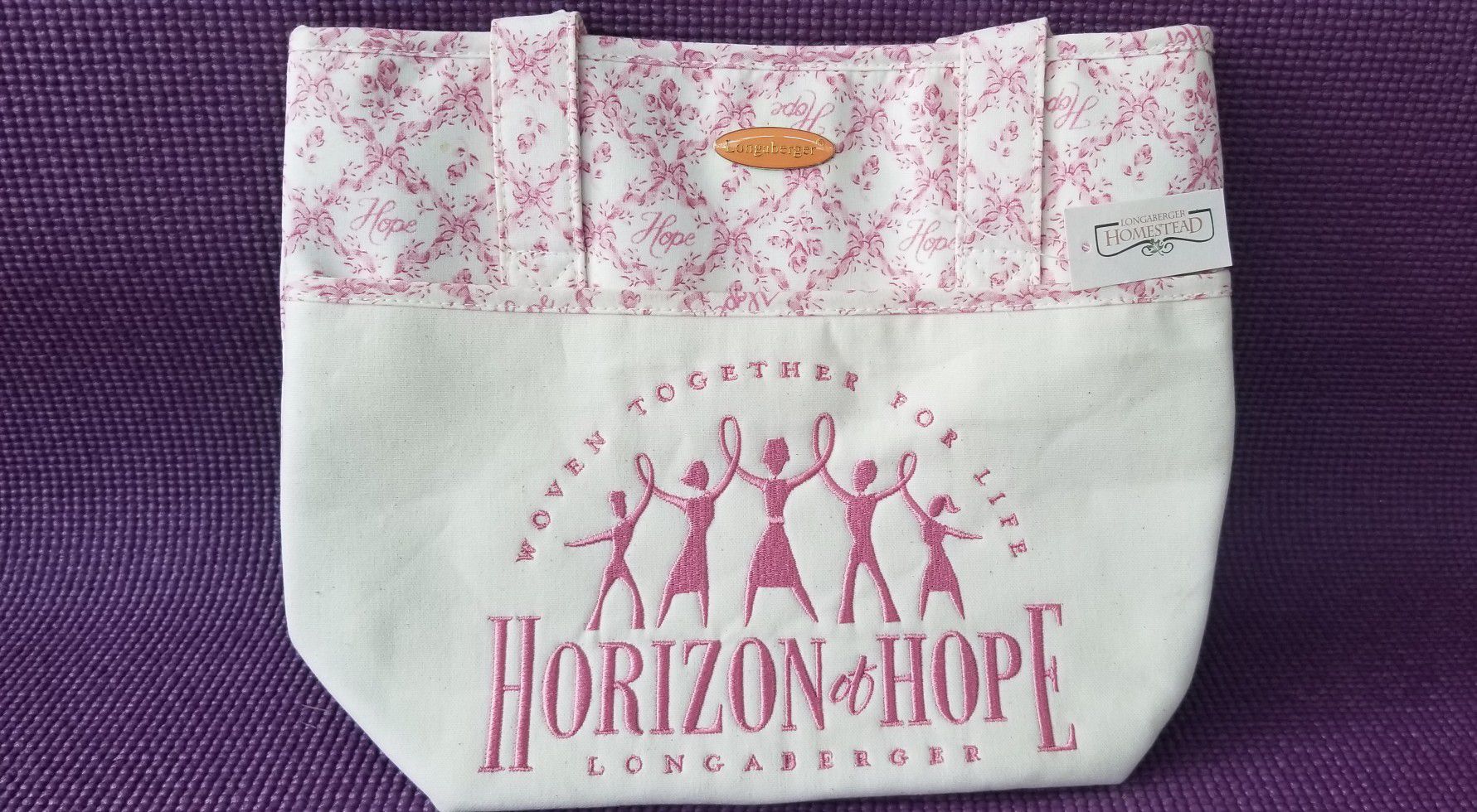 Longaberger Horizon of Hope Bag