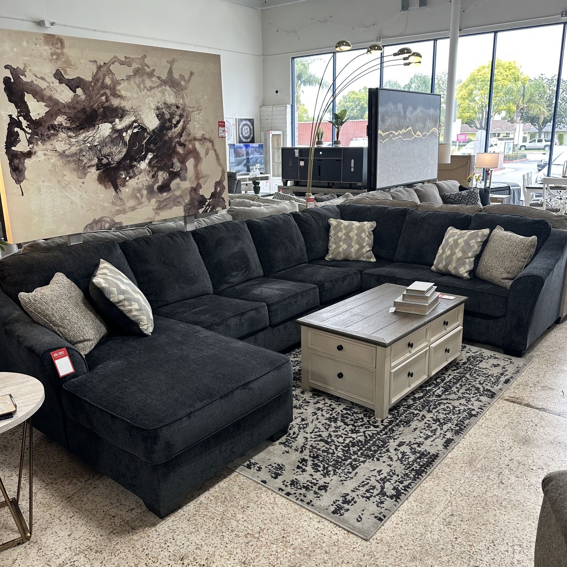 Extra Large 4-Pcs Sectional