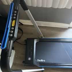 REDLIRO Under Desk Treadmill 2 in 1 Walking Pad, Portable, Folding, Electric, Motorized, Walking and Jogging Machine with Remote Control for Home and 