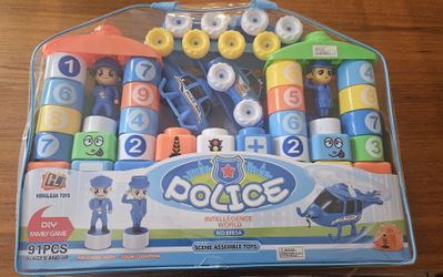 Cute Police Play Set