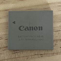 OEM Original Genuine Canon NB-4L Battery Pack   