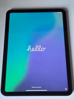 Apple iPad Blue 64BG WiFi Only in Lavender Folio Case with Bluetooth Keyboard
