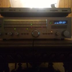Sony FM/AM Program Receiver And Record Player 