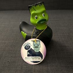 Vintage Monster Frankenstein Rubber Duck Toy Collectible 2003