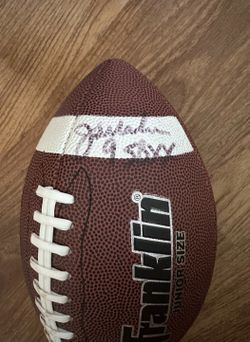 Chicago Bears Jim McMahon Autographed Football