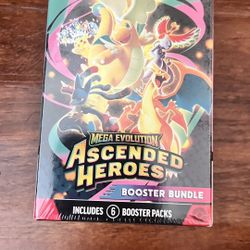 Pokemon Ascended Heroes Booster Bundle