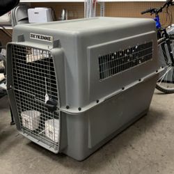 SKYKENNEL 48" Length Dog Kennel Pet Crate Plastic Cage 