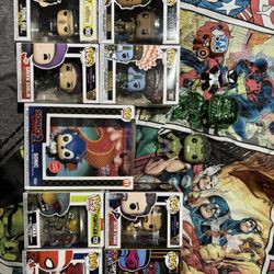 Marvel Spider-Man Sonic Ninja Turtles Funko Pop