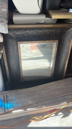 Hammered Frame Mirror