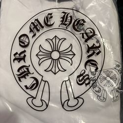 White chrome hearts shirt