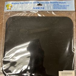 Black Computer Mouse Pad
