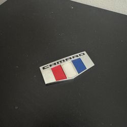 OEM Camaro M Emblem 3D Badge Front Right Left fits Chrome BK