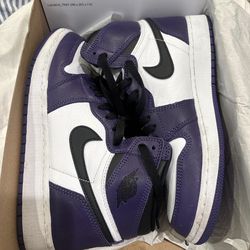 Jordan 1 court purple
