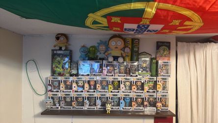 Rick & Morty pops etc