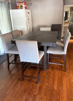 Table and chairs