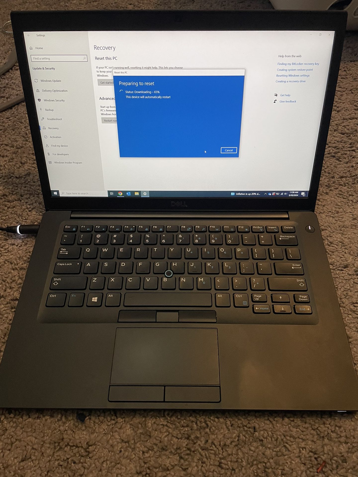 Dell Laptop - Latitude 7490