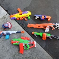 Nerf Guns Collection (7)