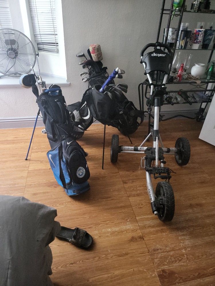 3 Bags And.cart Best Offer