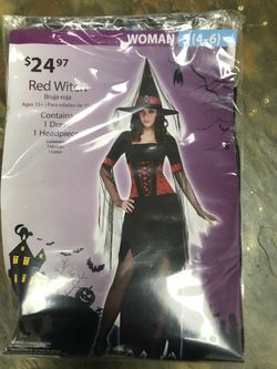 Red Witch Costume