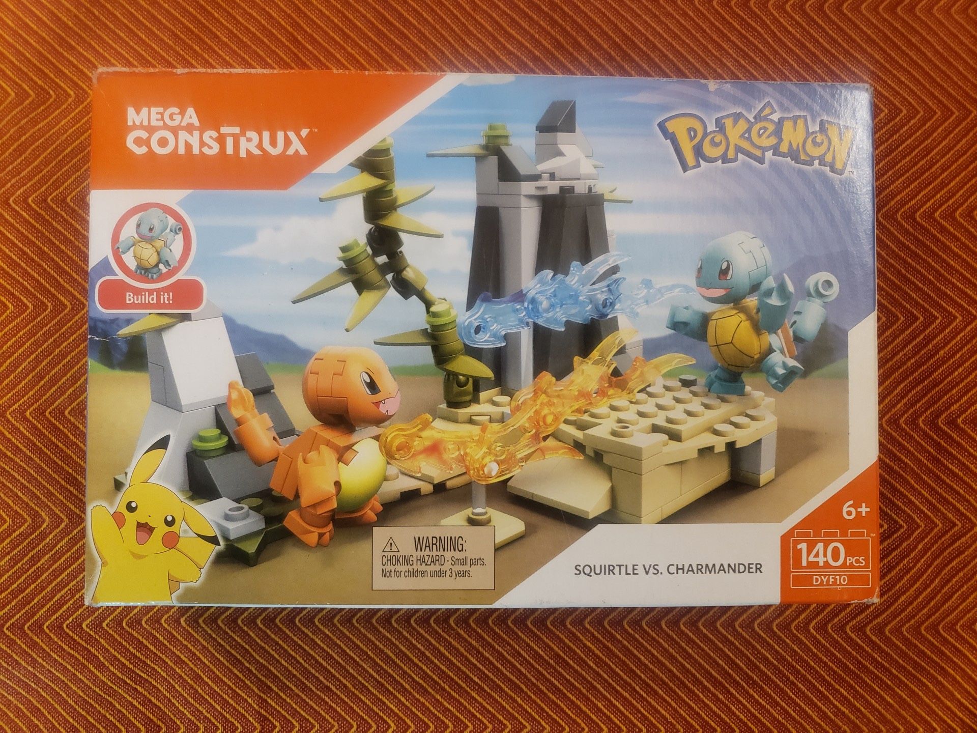 New In Box Mega Construx Pokemon Squirtle Vs Charmander