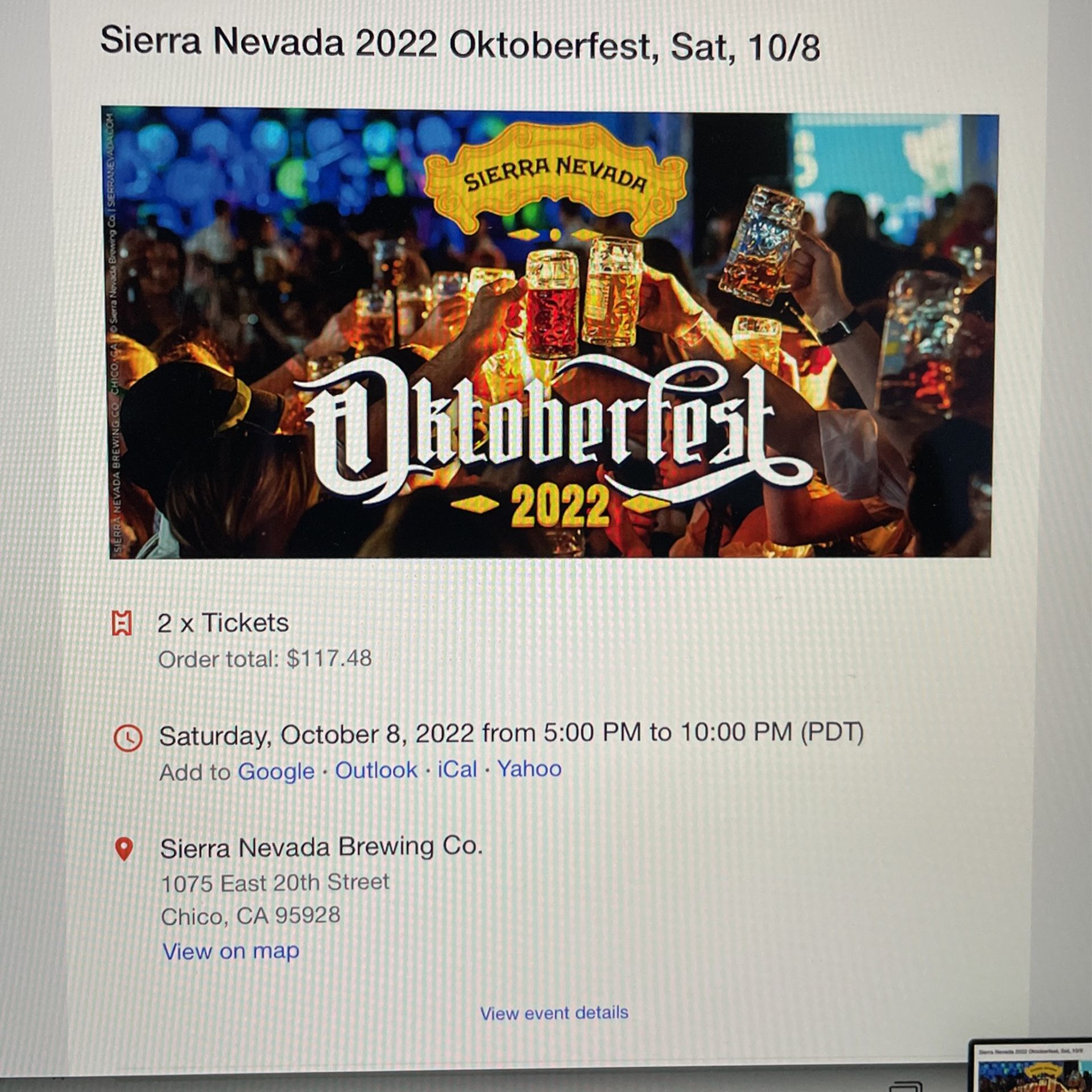 Oktoberfest Tickets!