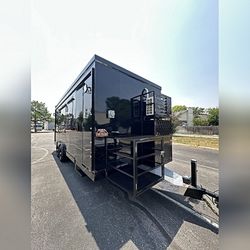 2025 NURMAN 8X20 KLC FOOD TRUCK TRAILER BLACK